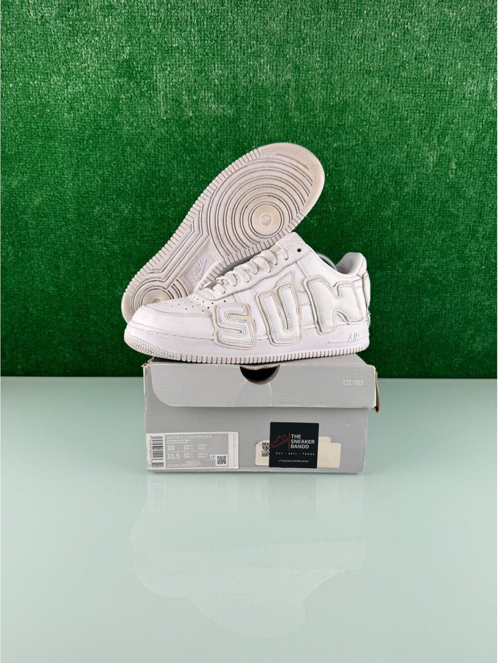 Size 10 - Cactus Plant Flea Market x Nike Air Force 1 Premium 2020 Low White